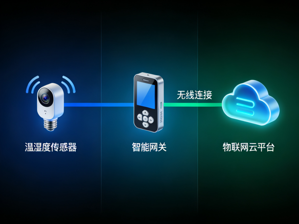 物联网设备连接示意图